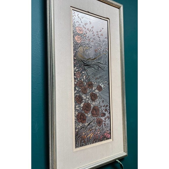 Spirit of the Wind Etching, Art Nouveau, Jean-Francois Bonotte - Picture 4 of 9